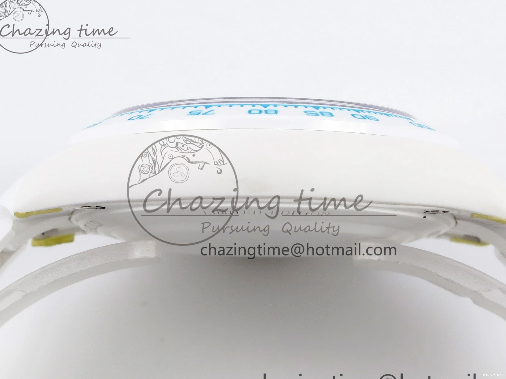 1224 Daytona AET White Ceramic Case and Bracelet Tiffany Blue Dial SA4130 V GoAnywhere 1889